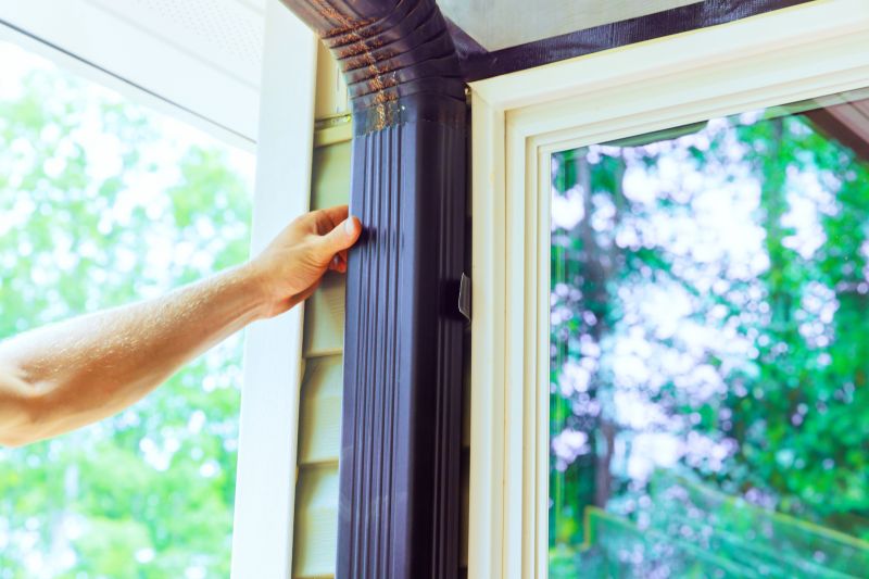 Barn Downspout Repair